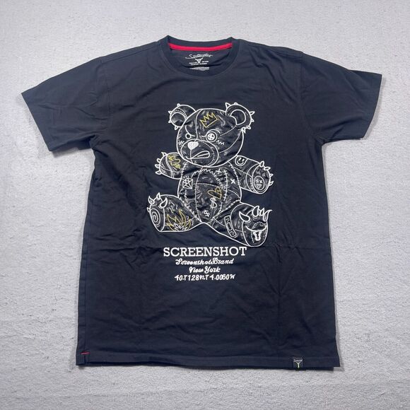 Screenshot Brand Other - Screenshot Brand Shirt Large Mad Bear Graphic Premium Urban Streetwear